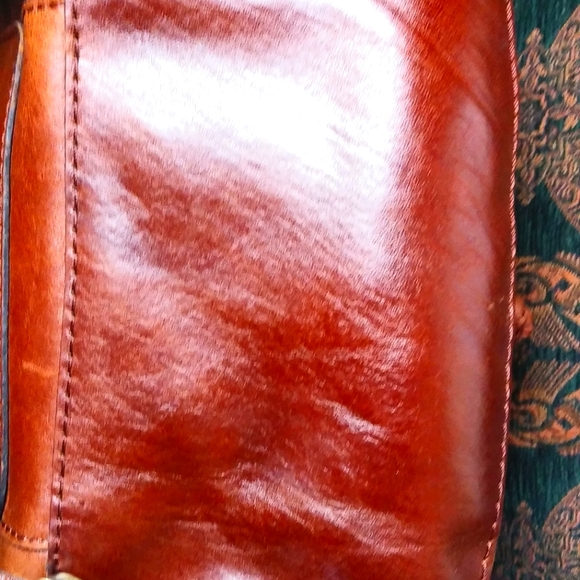 Patricia Nash Renaissance coin Leather Western Large  bucketbag - Picture 6 of 12